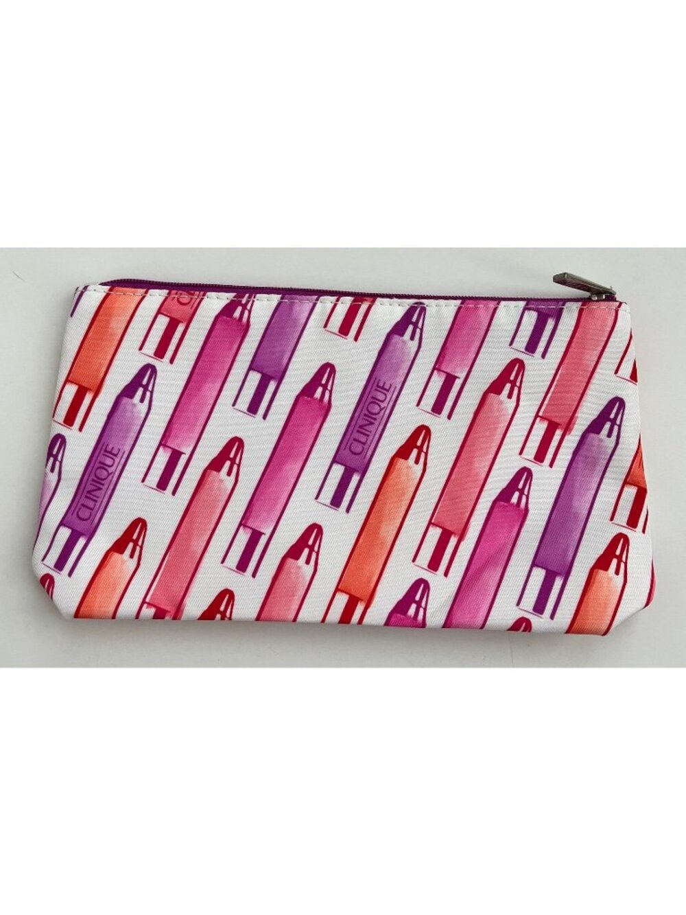 Clinique Makeup Cosmetic Bag Pink Chubby Sticks